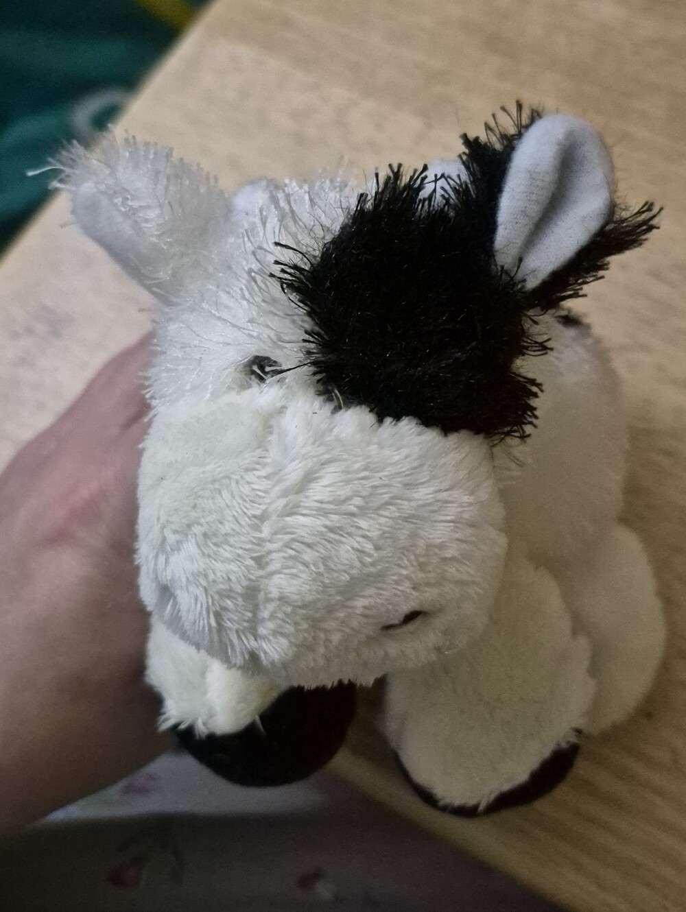 Ganz Webkinz Cow Plush Stuffed Animal (No Code) - Missing Eye Flaw
